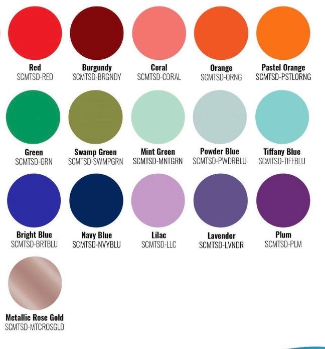 Solid Glitter Color Pens