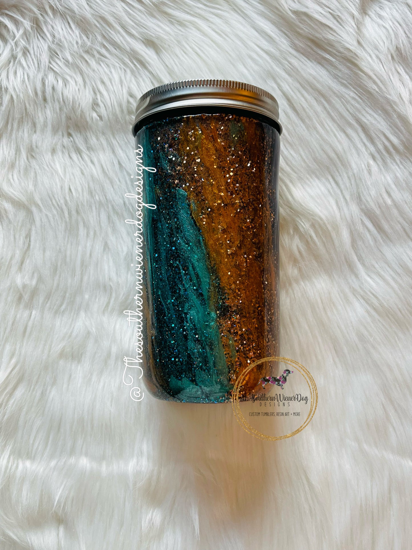 P Life Milky Way GLASS MASON JAR