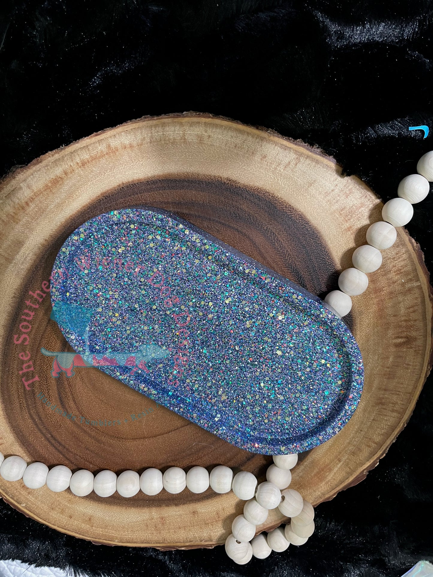 Purple / Blue Jewelry tray