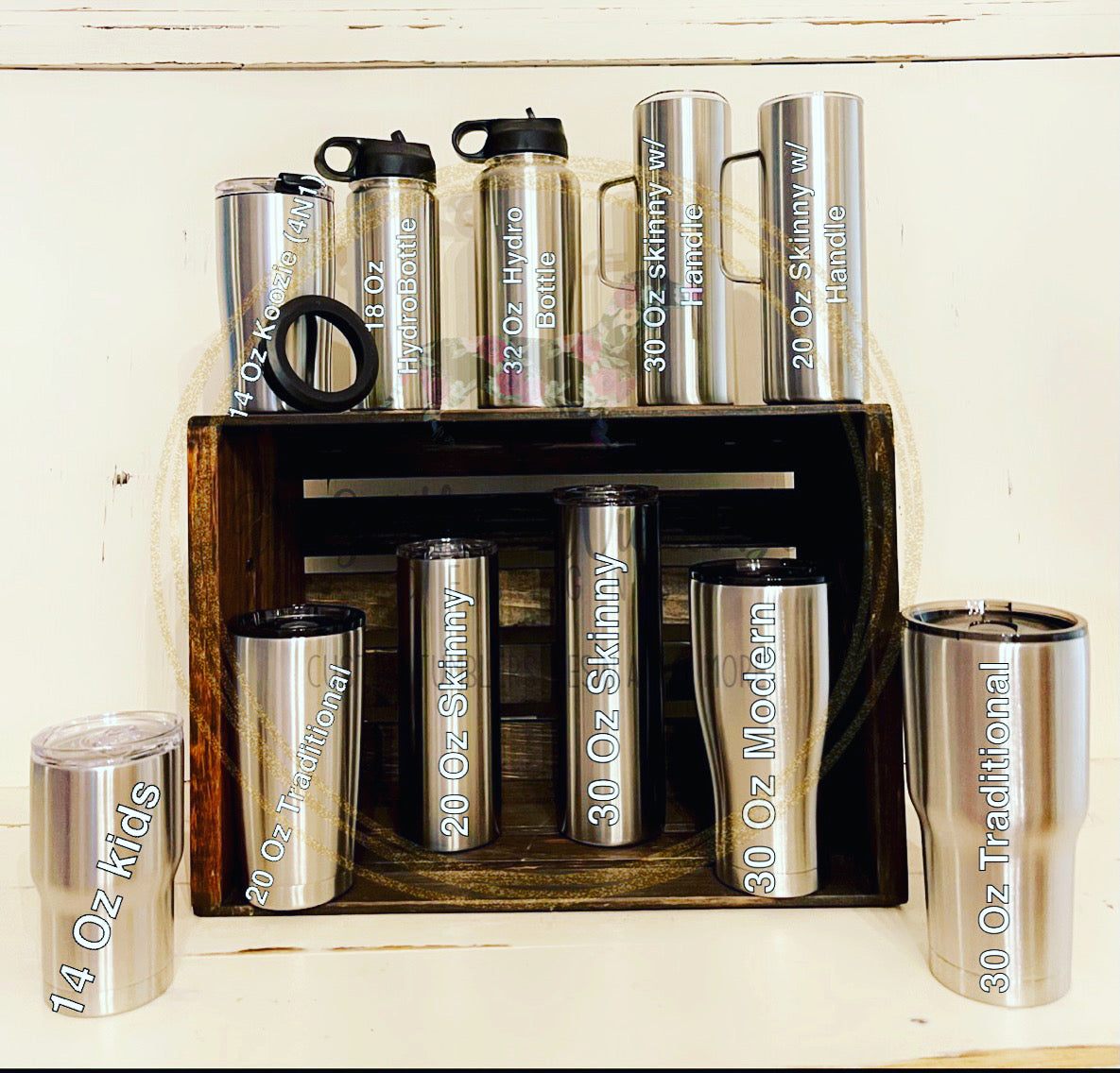 Custom Leopard sunflower glitter cup. With quote, monogram