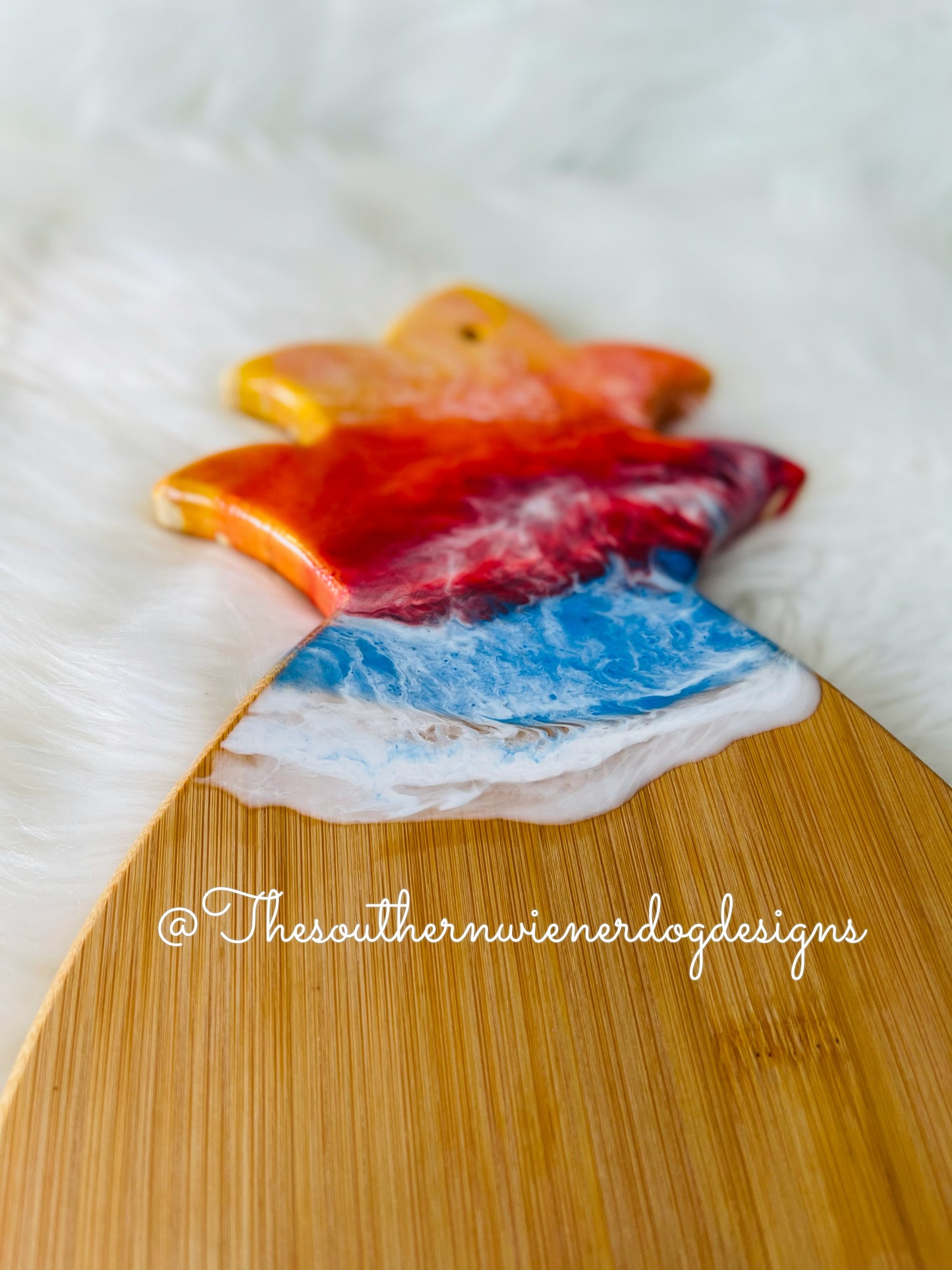 Custom Pineapple Cheese/Charcuterie Board