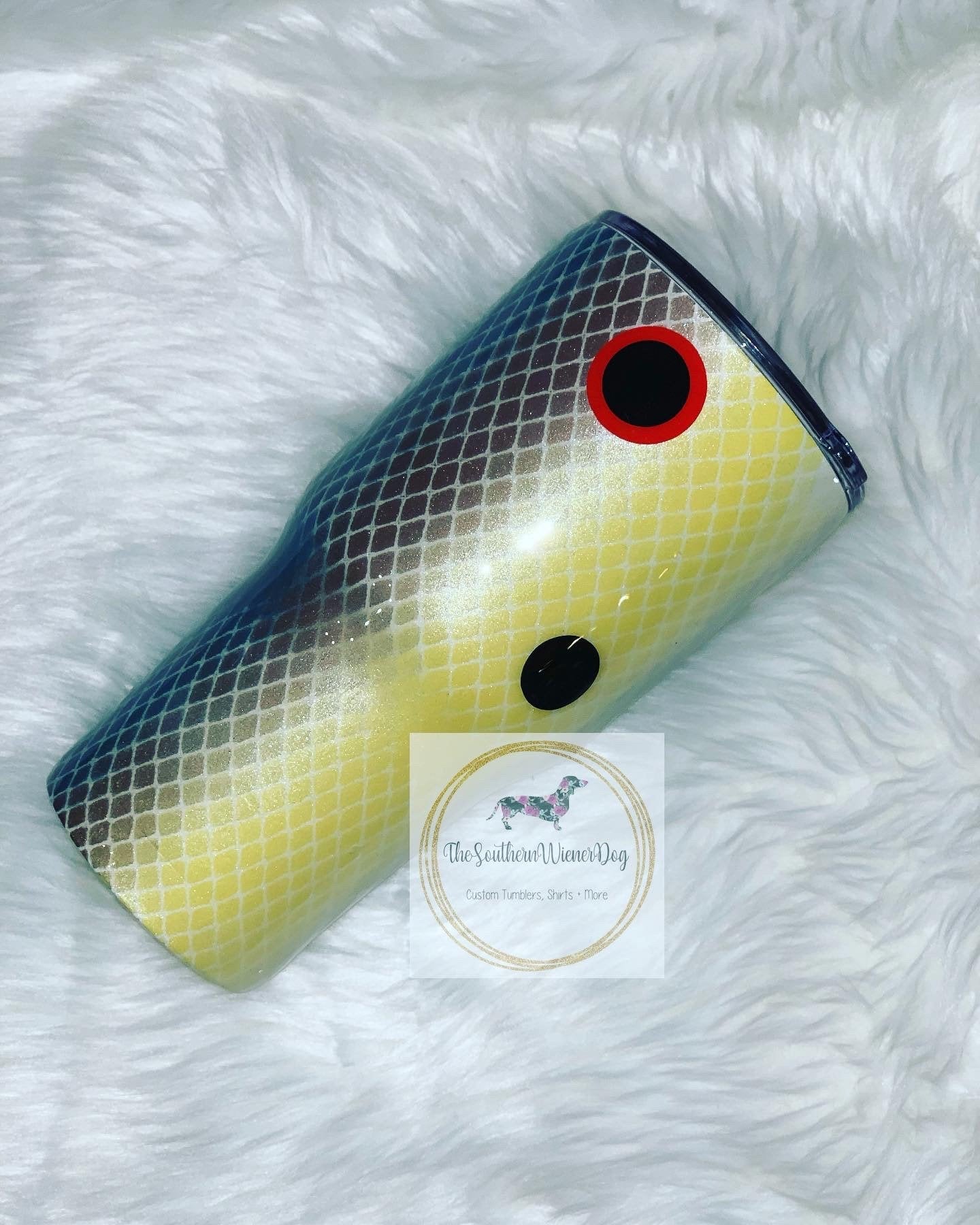 fish lure tumbler Custom fishing lure tumbler cup