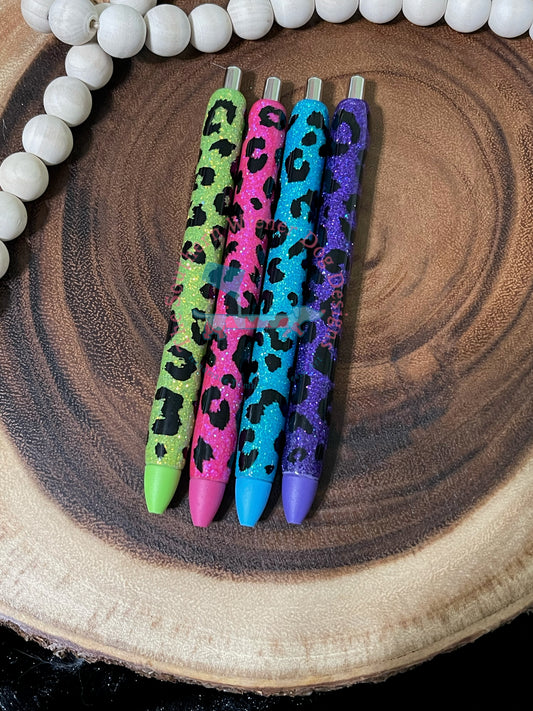 Leopard Colored Pens SET