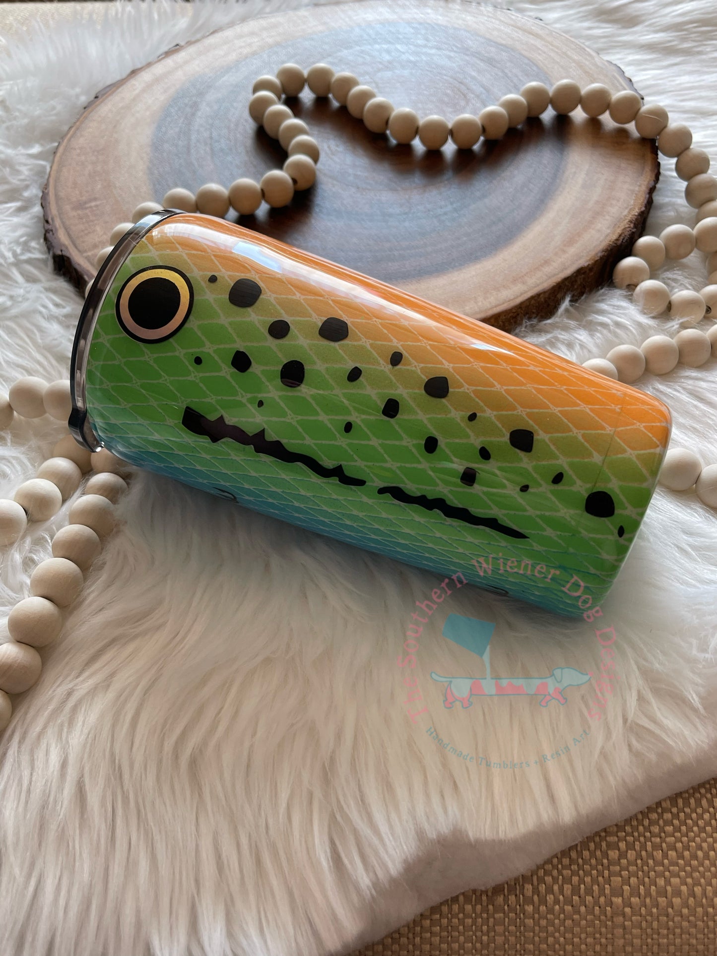Bright Colored Fishing Lure